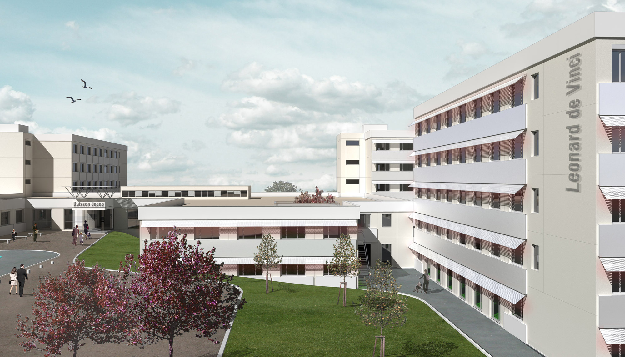 Emile Roux architekturama